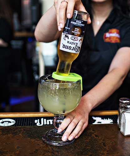 Margarita Tower - Drinks - Moe's Cantina - Mexican Restaurant in IL